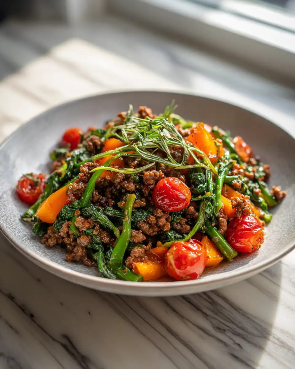 Final dish - 10 Easy and Delicious Ground Beef Lunch Recipes to Power Your Day