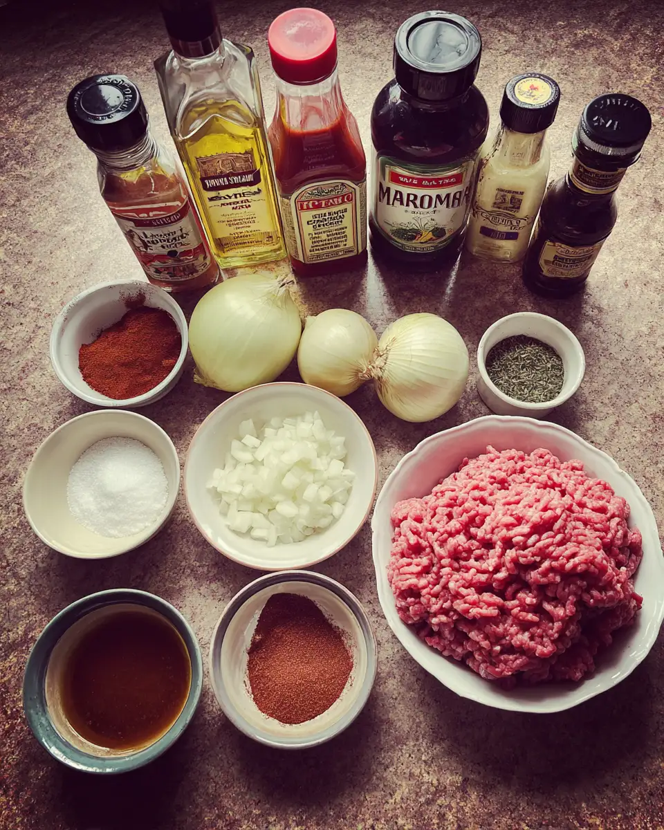 Ingredients for Master Ground Beef Meal Prep Ideas for Easy Delicious Dinners