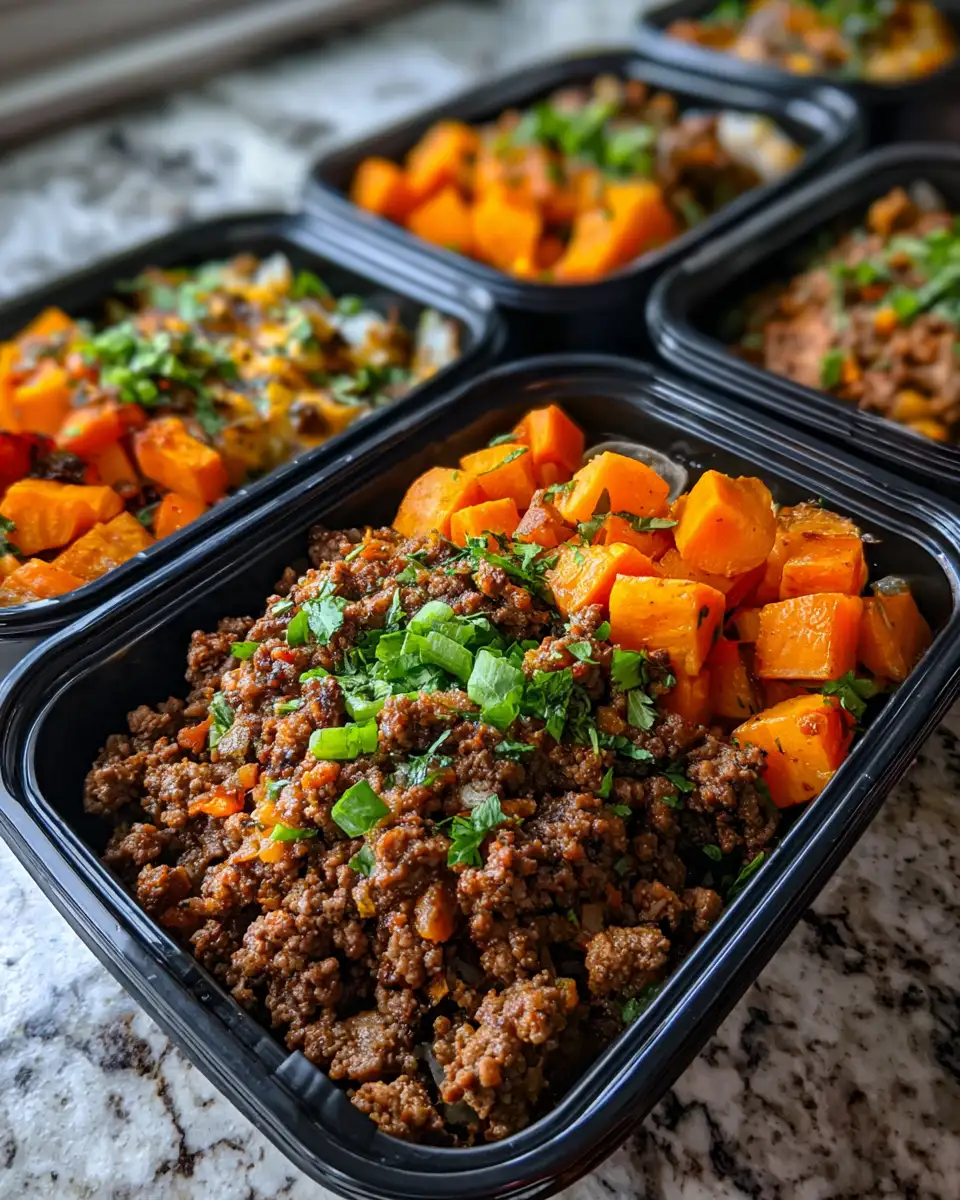 Final dish - 10 Easy Ground Beef Meal Prep Recipes for Delicious Weeknight Dinners