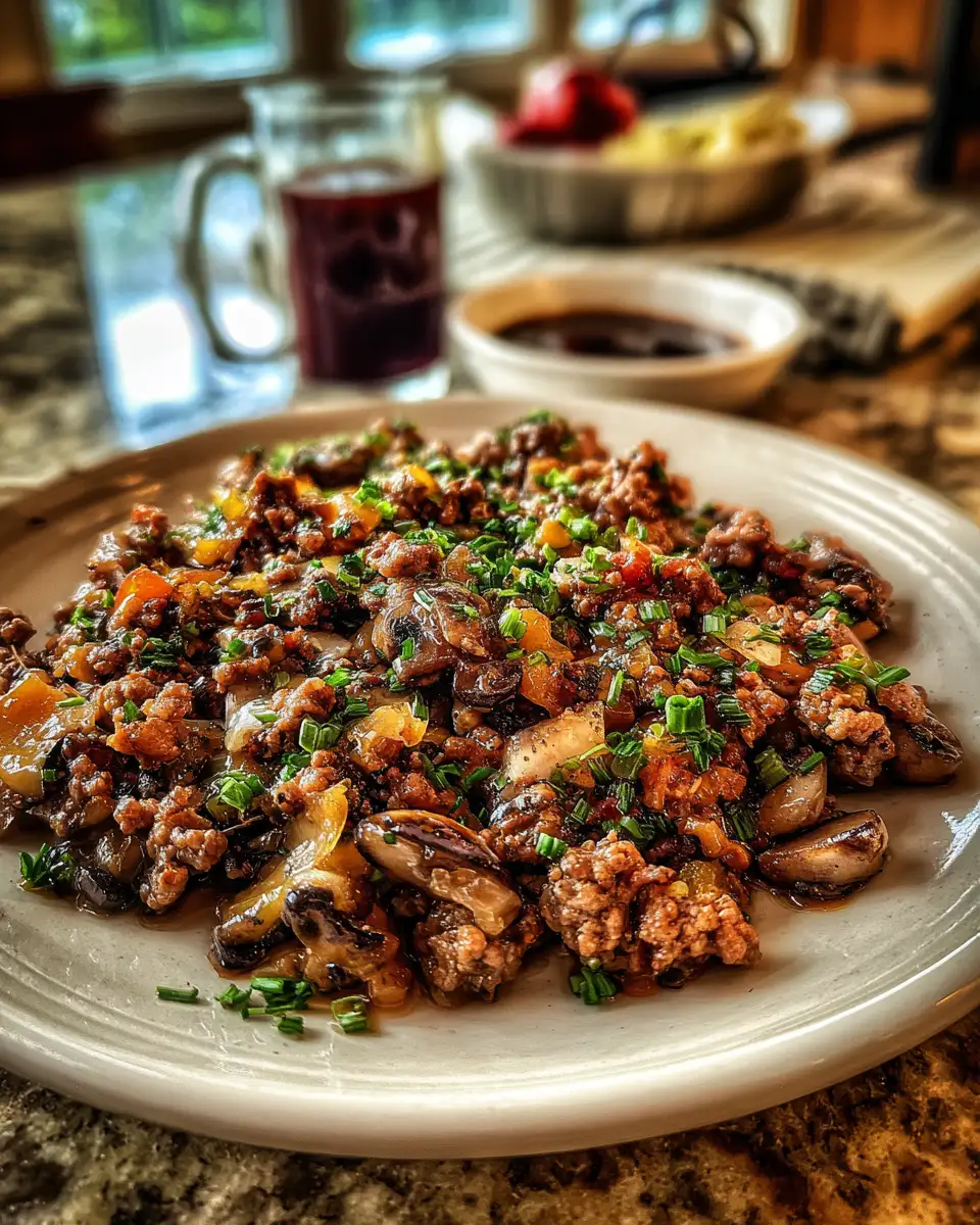 Savory Ground Beef Mushroom Recipe That Will Delight Your Taste Buds - Featured Image