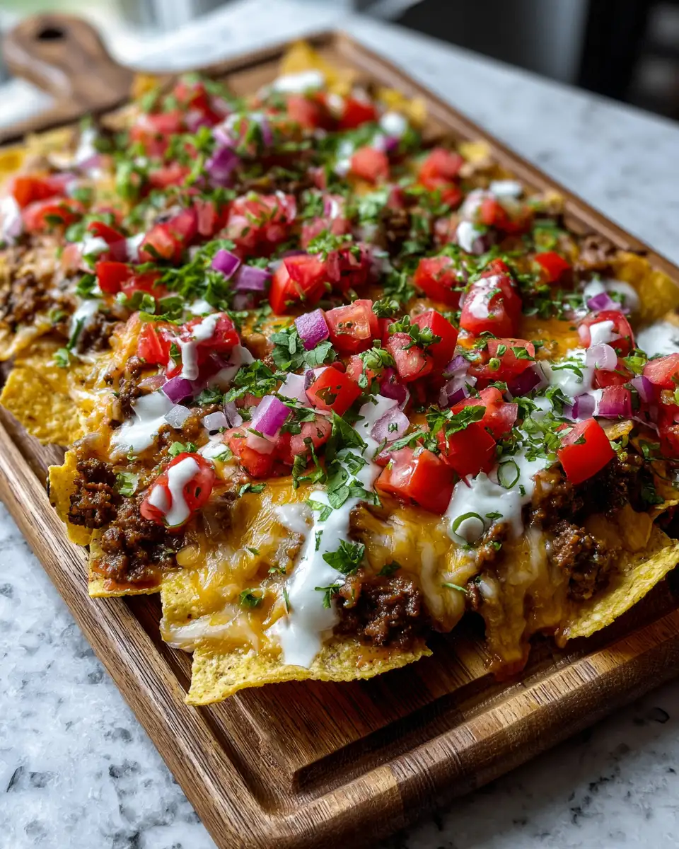 Ultimate Ground Beef Nachos Recipe That Will Steal the Show - Featured Image