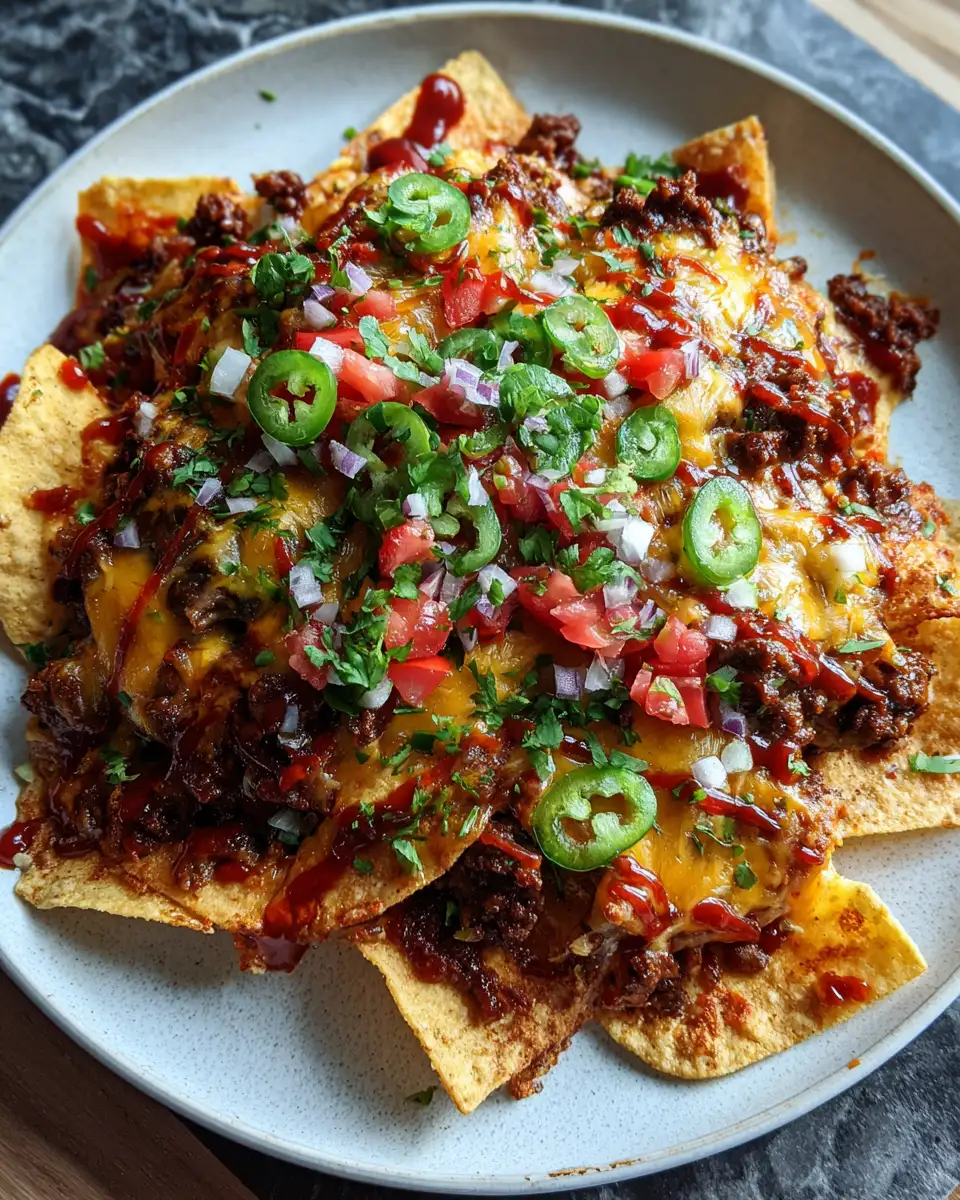 Final dish - Ultimate Ground Beef Nachos Recipe That Will Steal the Show