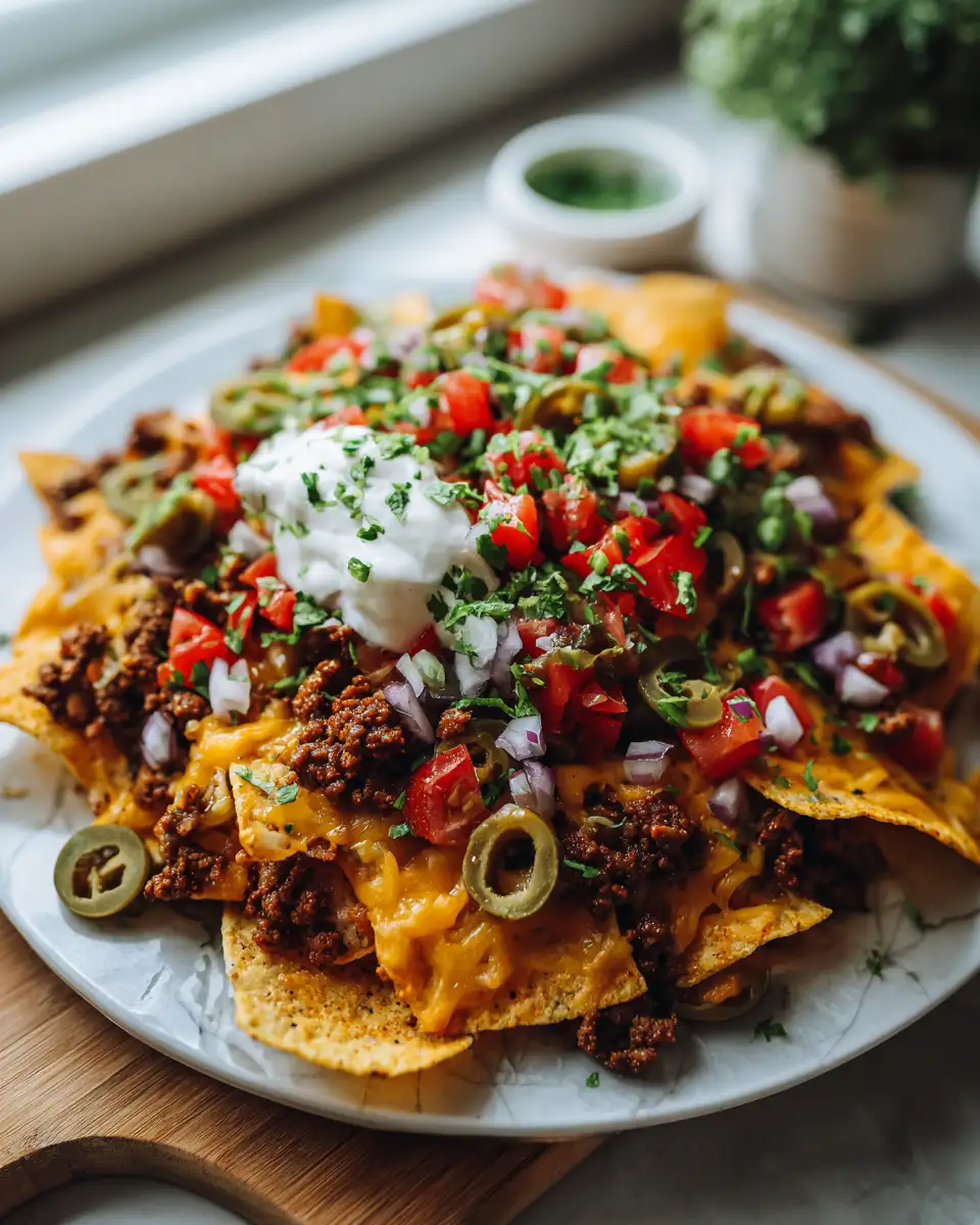 Ultimate Ground Beef Nachos Recipe That Will Wow Your Taste Buds - Featured Image