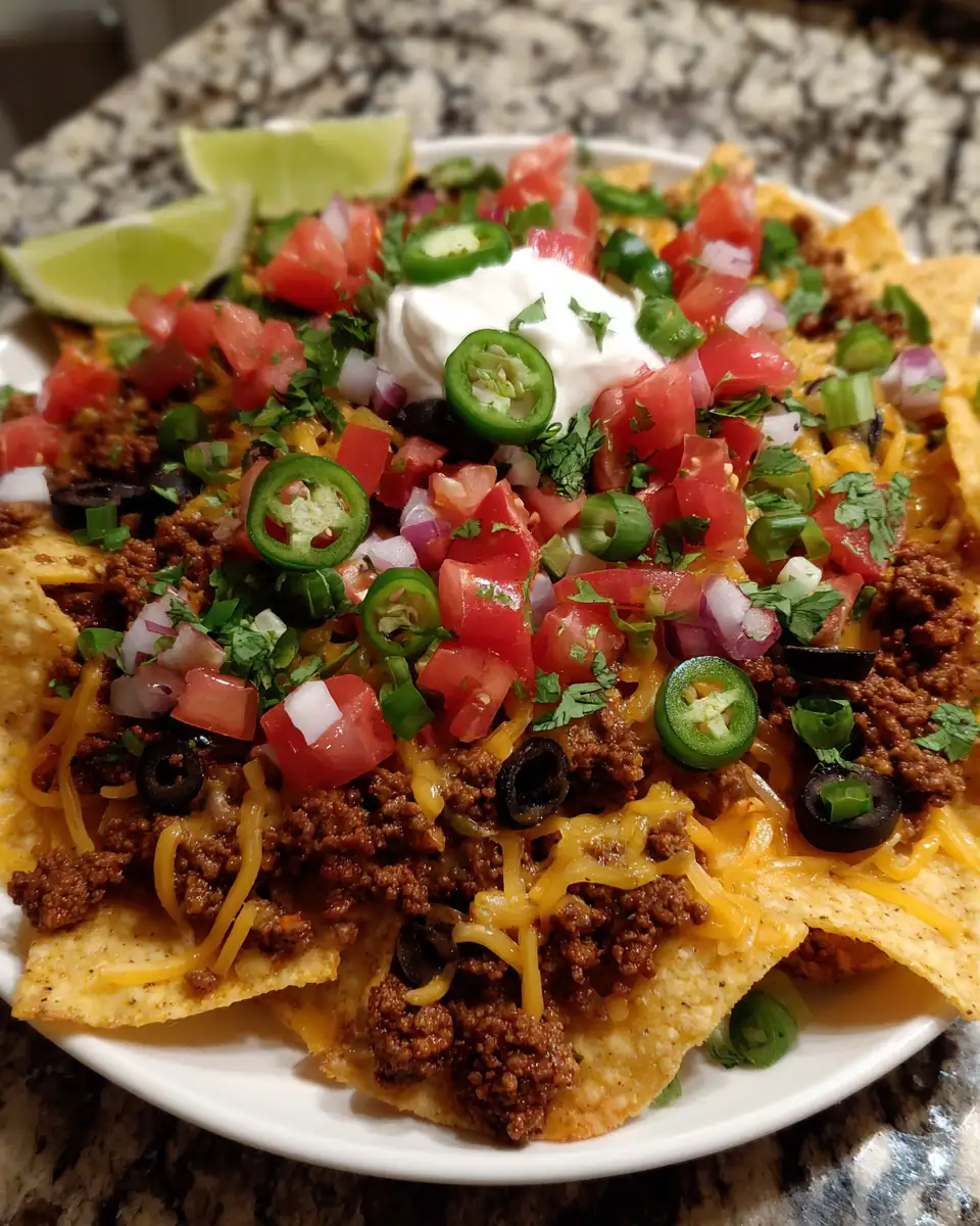 Ingredients for Ultimate Ground Beef Nachos Recipe That Will Wow Your Taste Buds