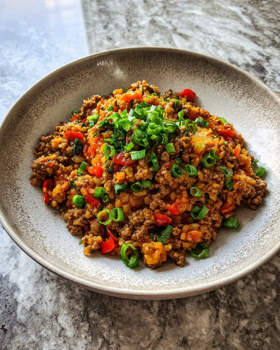 Final dish - Easy and Delicious Ground Beef One Pot Meals for Busy Weeknights