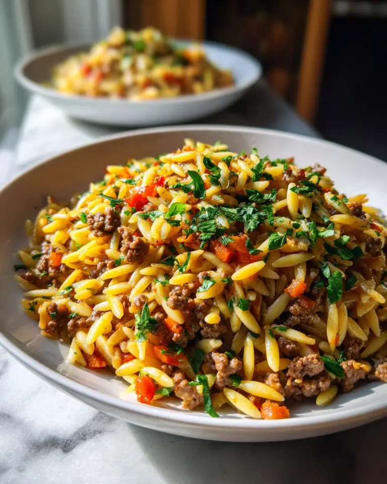 Hearty and Delicious Ground Beef Orzo Recipe You Need to Try - Featured Image