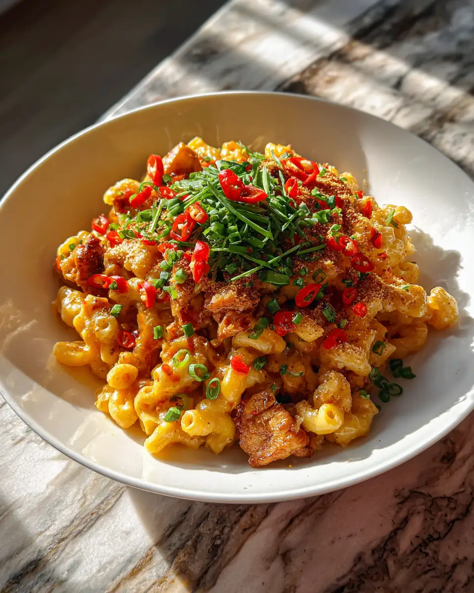 Final dish - Irresistible Honey Pepper Chicken Mac Recipe You Need to Try