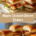 Irresistible Maple Chicken Bacon Sliders That Will Steal the Show