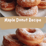 Irresistibly Sweet and Fluffy Maple Donut Recipe You Need to Try