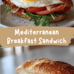 Mediterranean Breakfast Sandwich That Will Brighten Your Morning