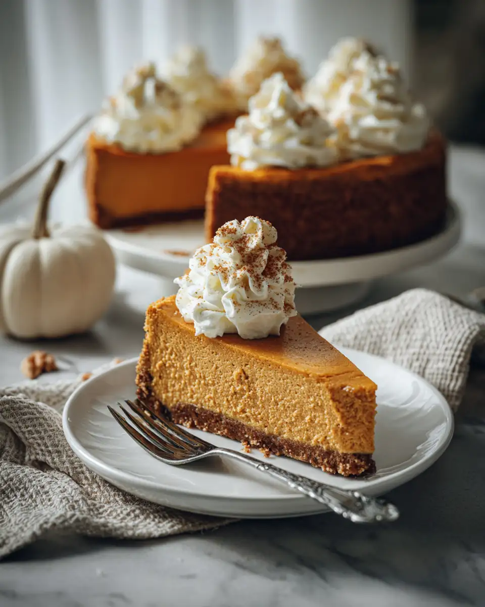Mom’s Best Pumpkin Cheesecake Recipe That Will Steal the Show - Featured Image