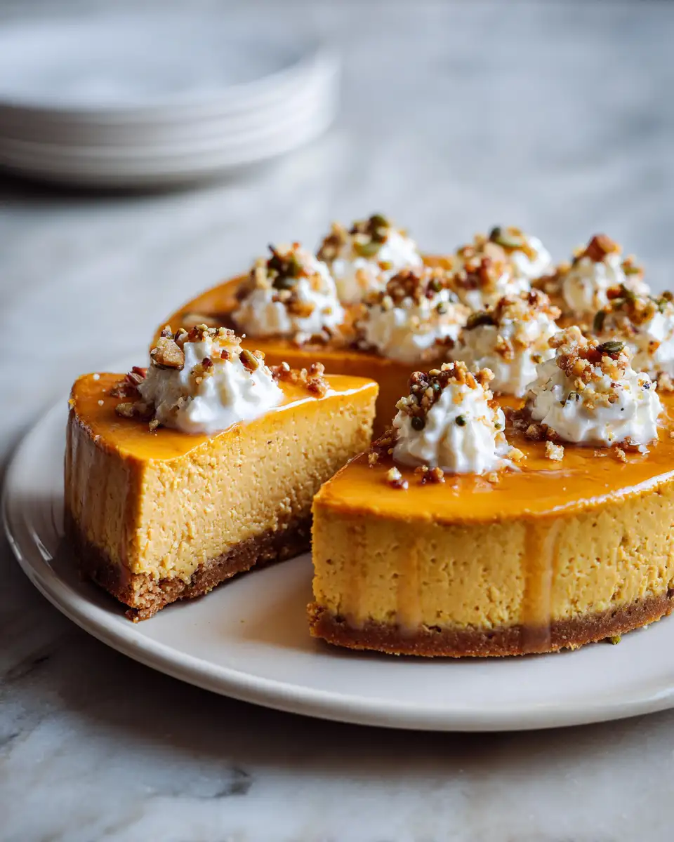 Irresistible No Bake Pumpkin Cheesecake Recipe for Fall Dessert Lovers 7 Final dish - Irresistible No Bake Pumpkin Cheesecake Recipe for Fall Dessert Lovers