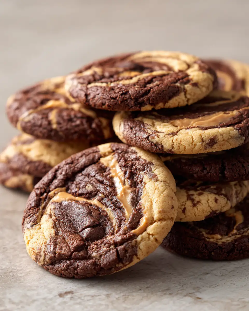 Irresistible Peanut Butter Brownie Swirl Cookies You Need to Try - Featured Image