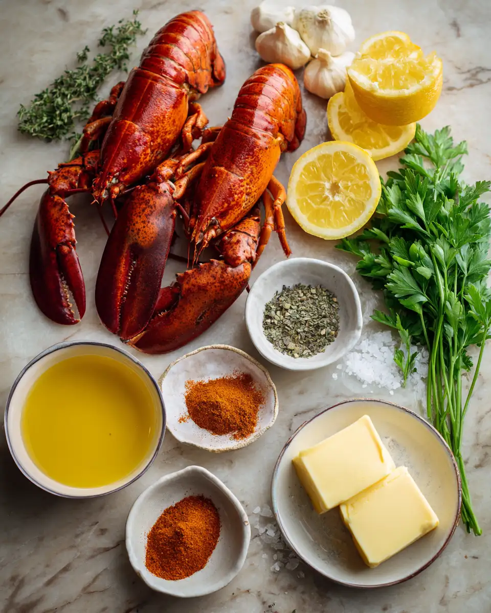 Ingredients for Spice Up Your Dinner with This Irresistible Recipe for Cajun Lobster