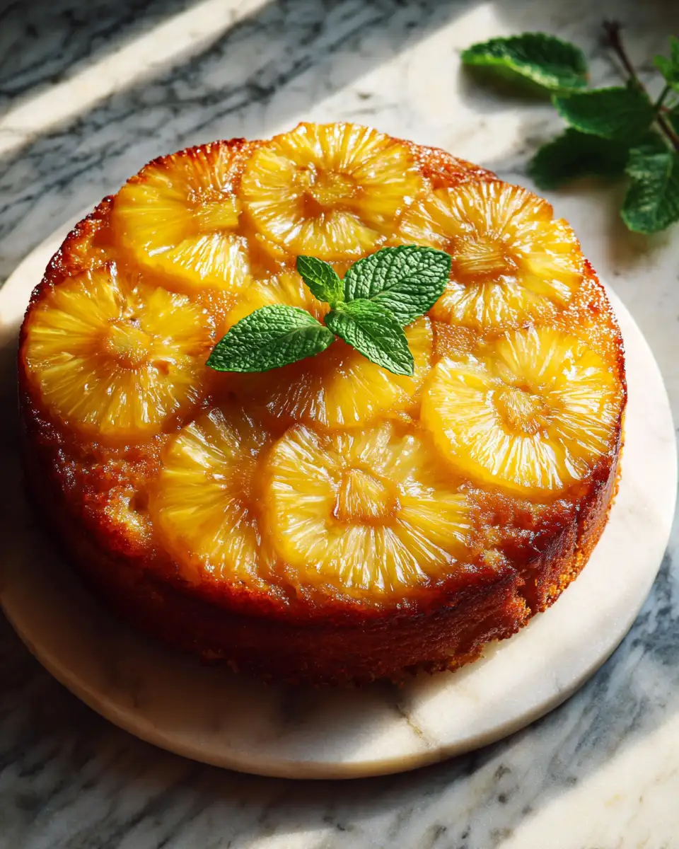 Final dish - Irresistible Recipe for Pineapple Cake That Will Sweeten Your Day