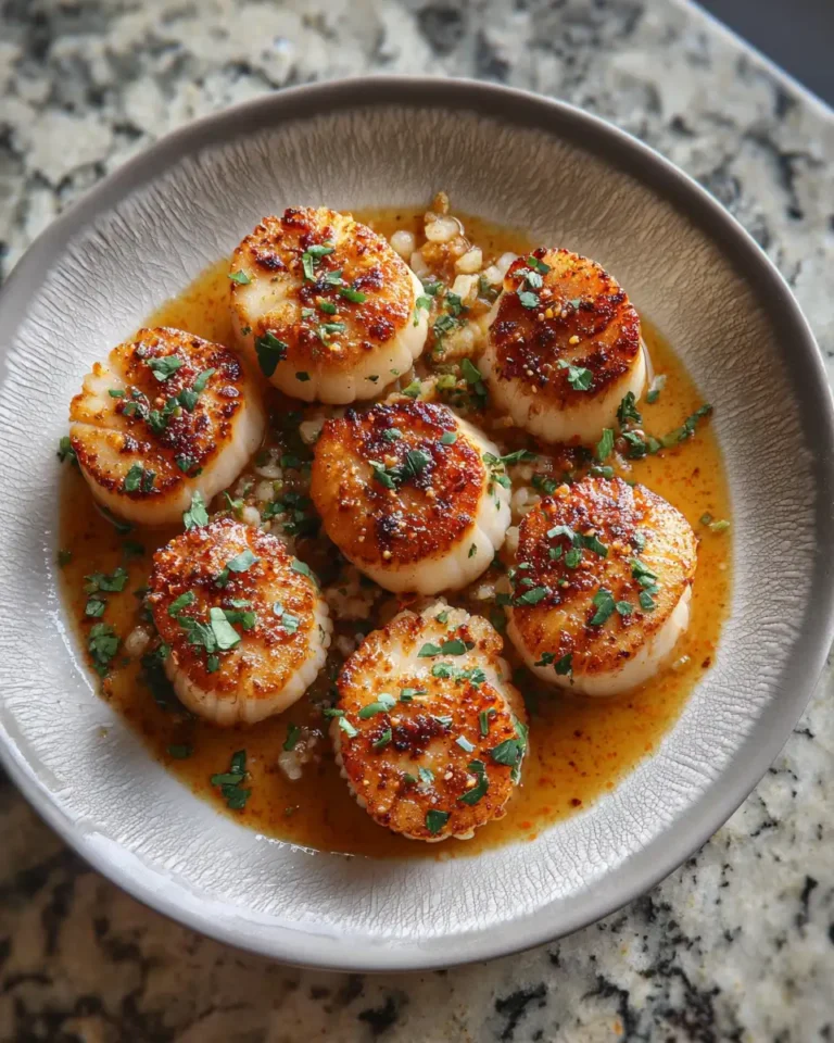 Irresistible Recipe for Seared Scallops with Spicy Cajun Flavor - Featured Image