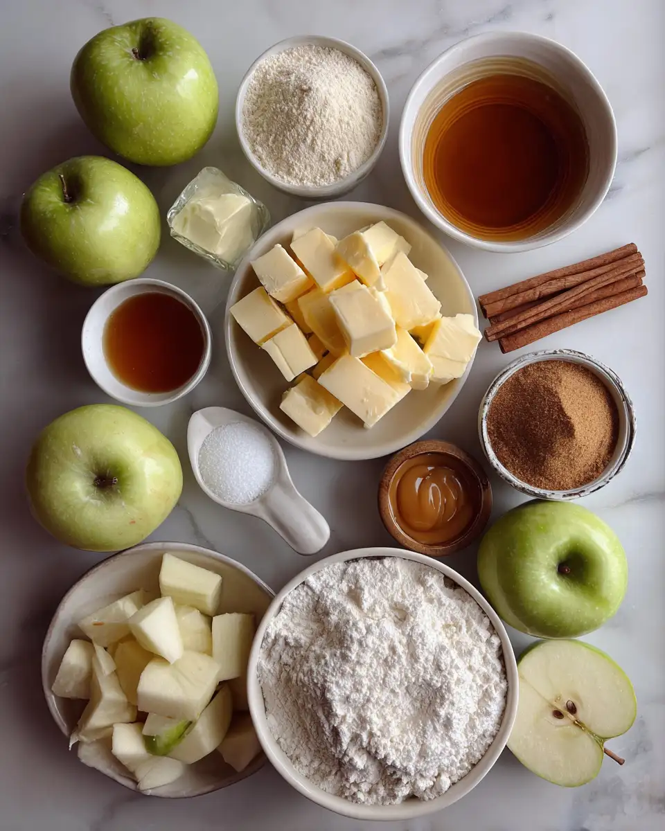 Ingredients for Irresistible Salted Caramel Apple Pie Recipe You Have to Try