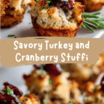 Savory Turkey and Cranberry Stuffing Bites That Will Steal the Show