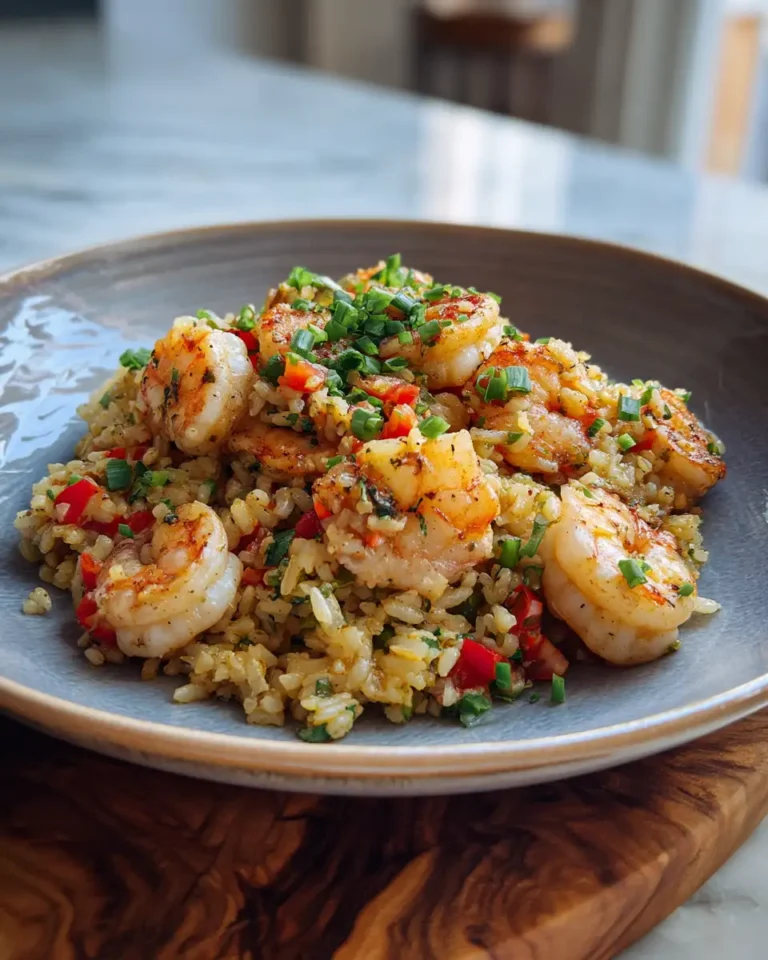 Shrimp Dirty Rice Recipe Card Your New Favorite Cajun Dish - Featured Image