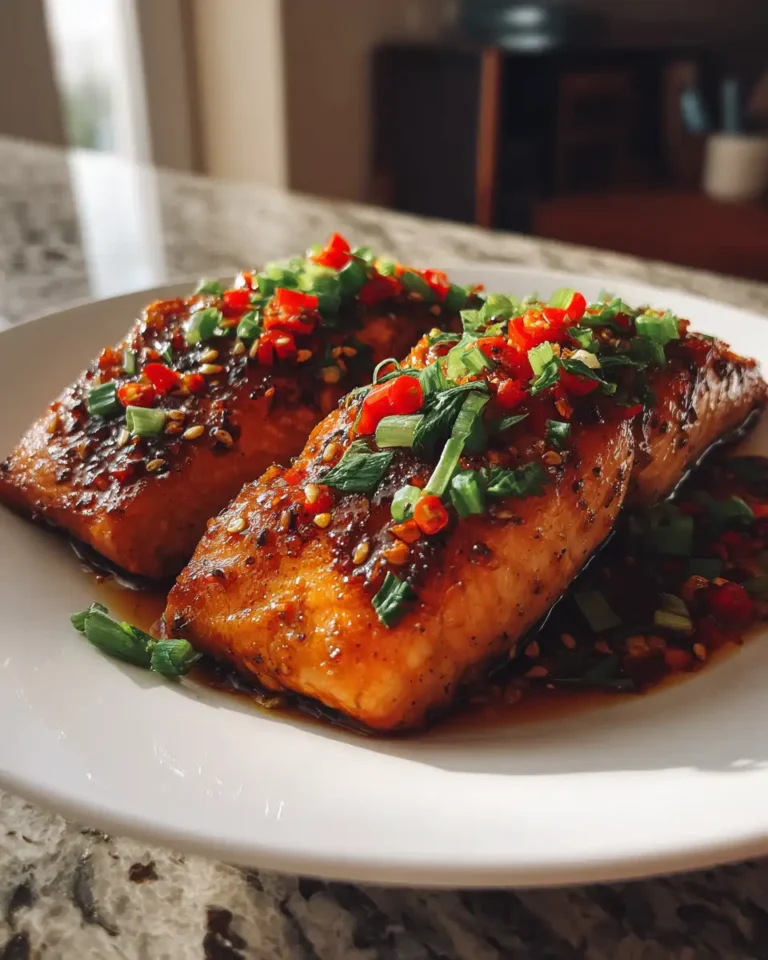 Irresistible Sweet Chili Garlic Salmon Recipe That Will Wow Your Taste Buds - Featured Image