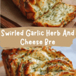 Irresistible Swirled Garlic Herb And Cheese Bread Recipe You Need to Try