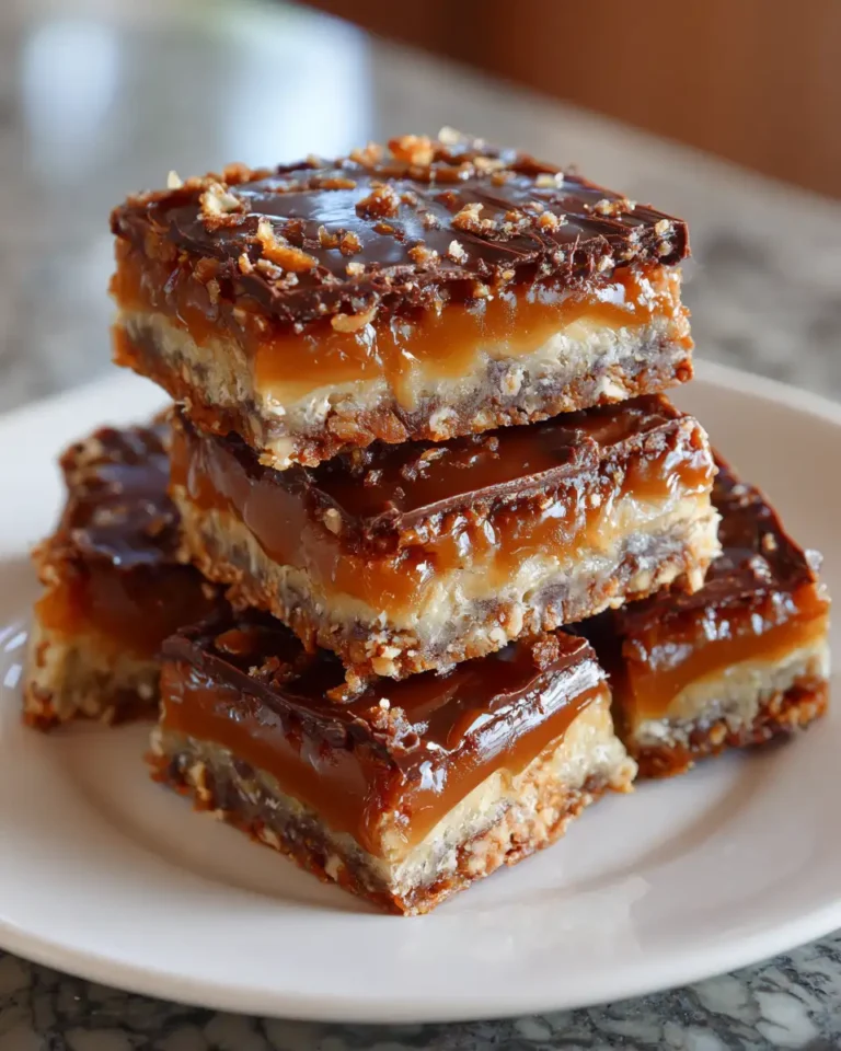 Irresistible Tasty Gooey Caramel Bars You Have To Try - Featured Image