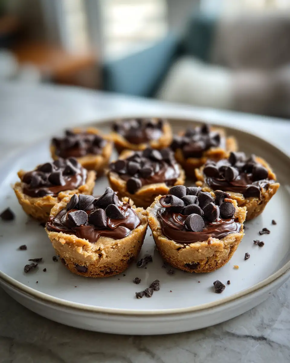 The Ultimate Recipe for Chocolate Chip Cookie Dough Cups You Have to Try 7 Final dish - The Ultimate Recipe for Chocolate Chip Cookie Dough Cups You Have to Try