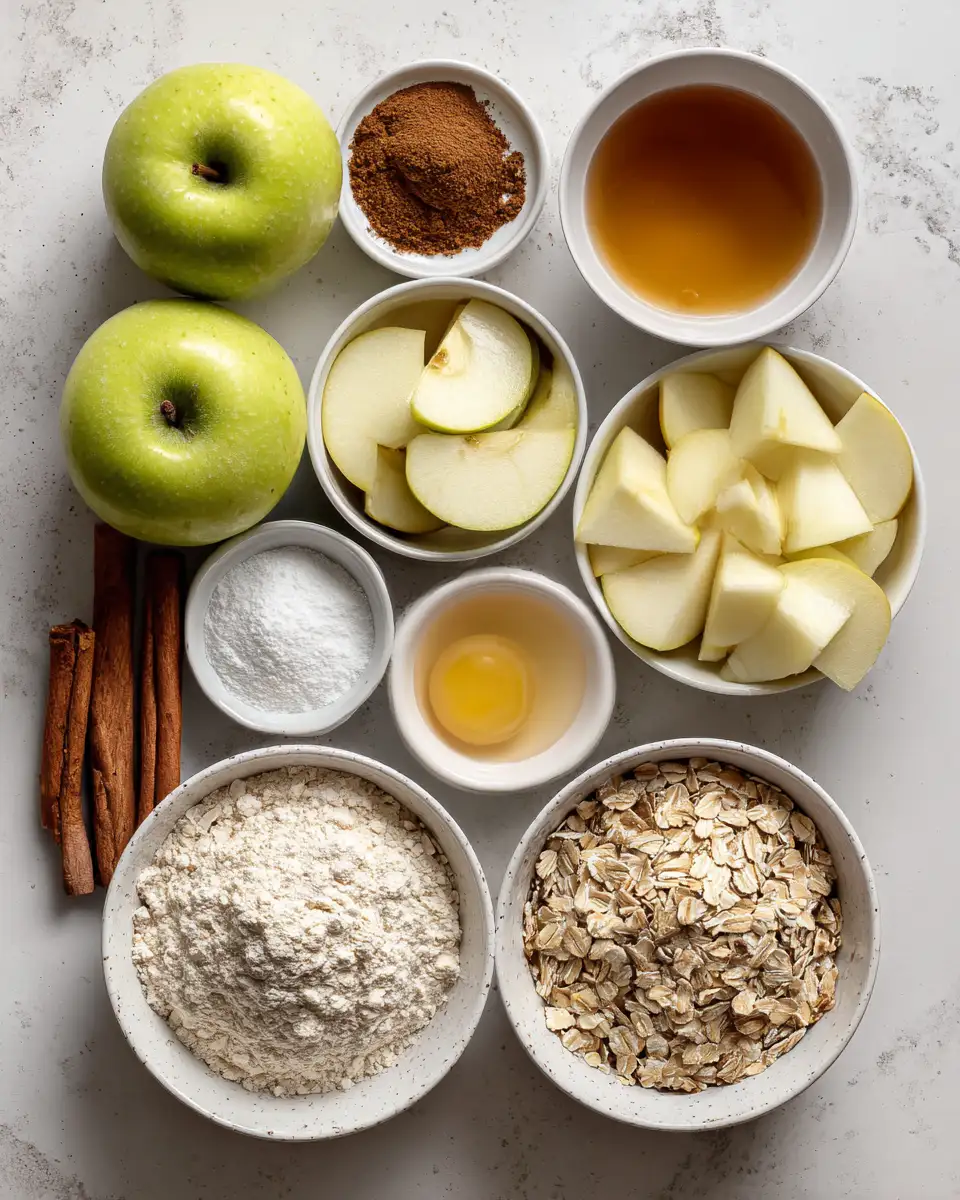 Ingredients for Irresistible Apple Pie Dump Bars You Need to Try Today