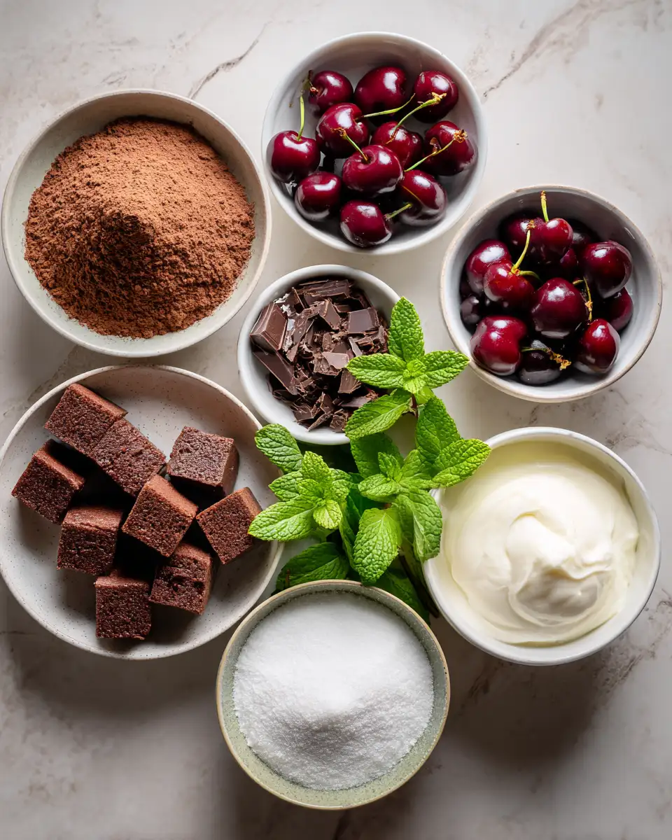 Ingredients for Decadent Black Forest Trifle for Christmas That Will Wow Your Guests
