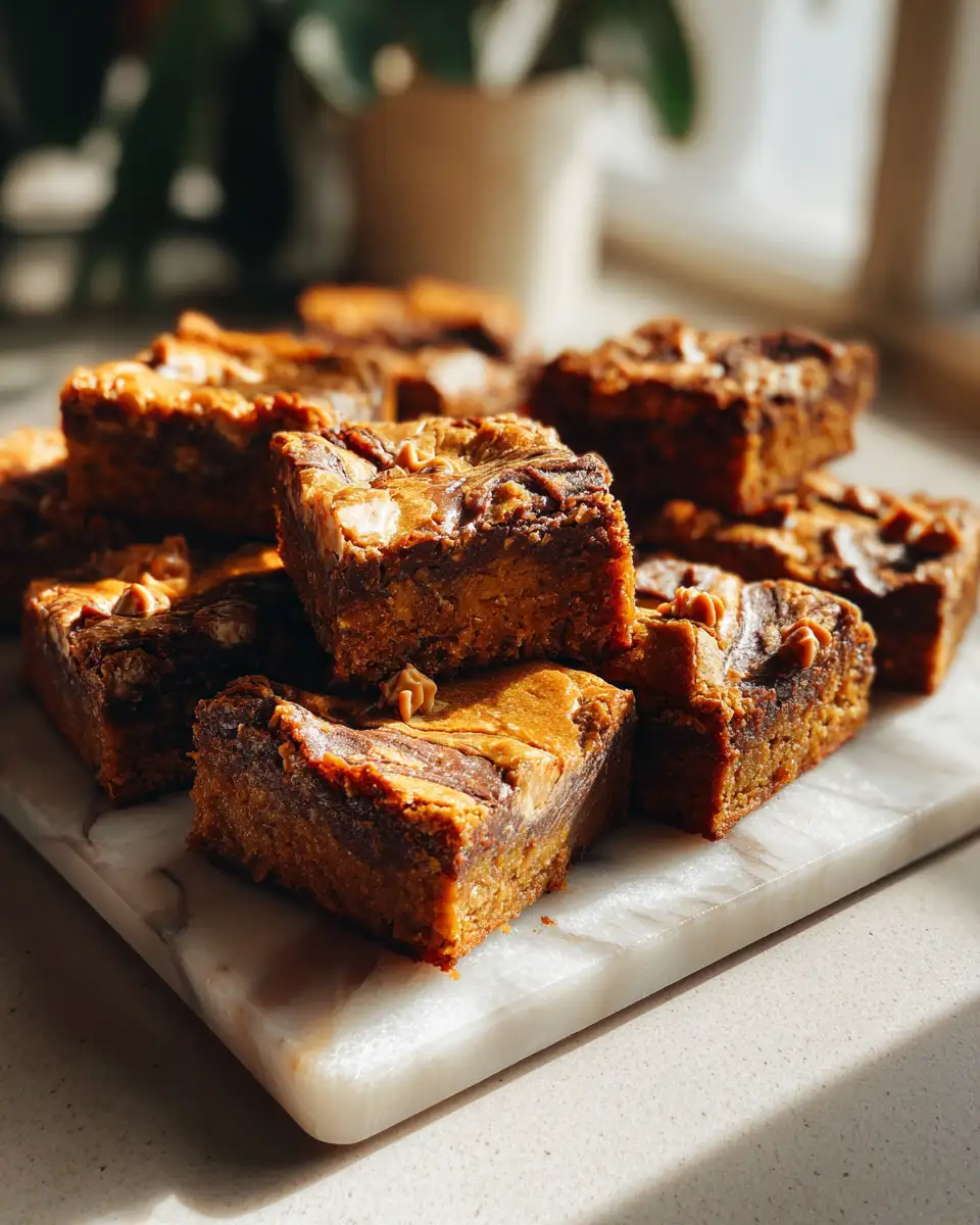 Irresistible Brown Butter Pumpkin Blondies You Need to Try 7 Final dish - Irresistible Brown Butter Pumpkin Blondies You Need to Try