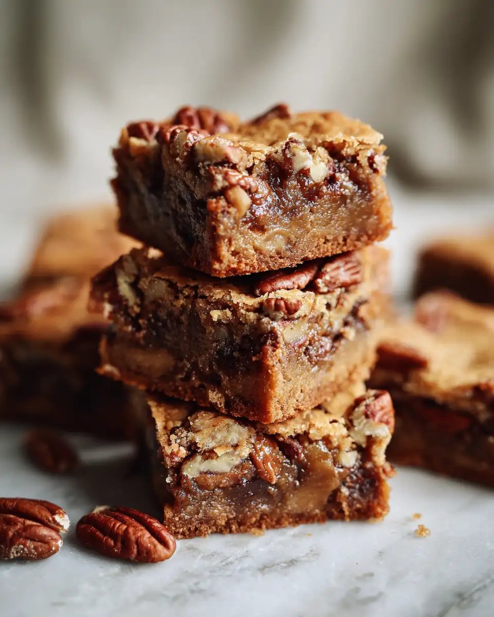 Irresistibly Chewy Brown Sugar Pecan Blondies You Need to Try - Featured Image
