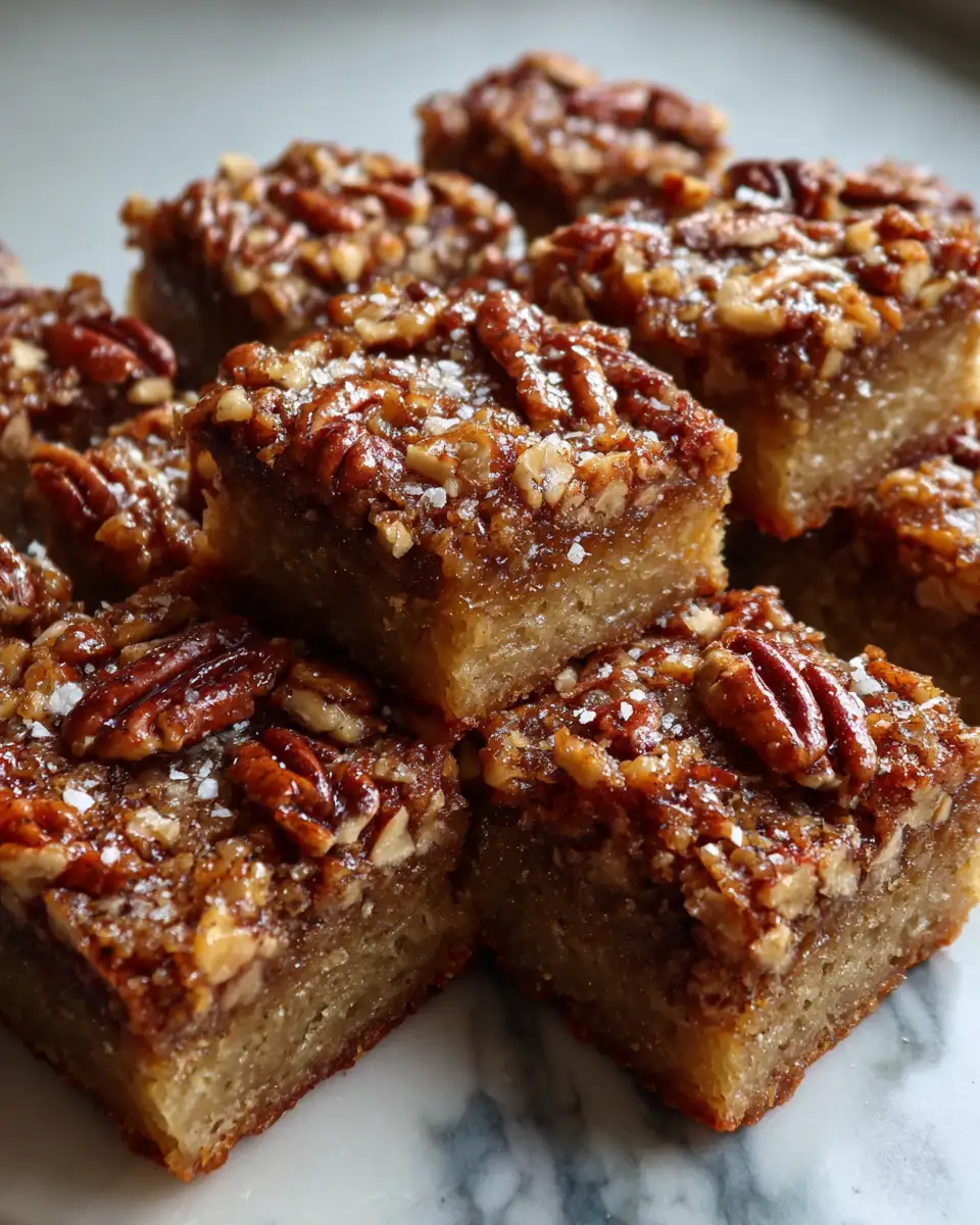 Final dish - Irresistibly Chewy Brown Sugar Pecan Blondies You Need to Try
