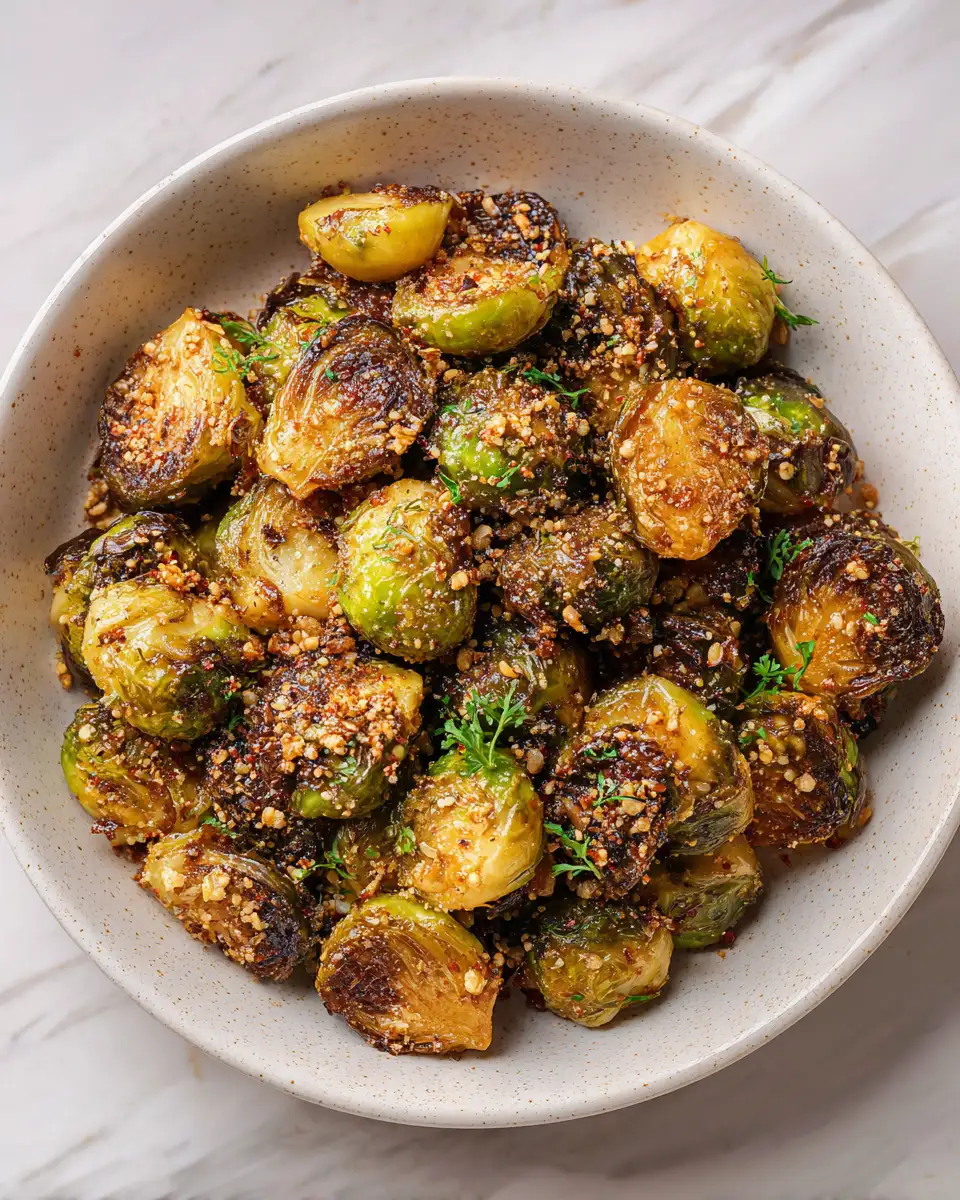 Spice Up Your Snack Game with Crispy Buffalo Brussels Sprouts - Featured Image