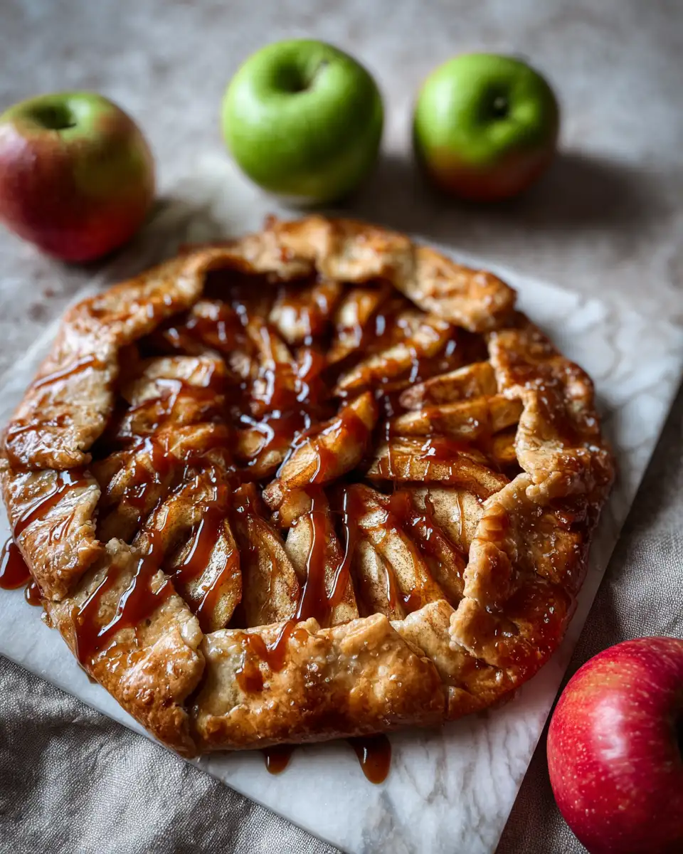 Irresistible Caramel Apple Galette Recipe You Have to Try - Featured Image