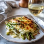 Irresistibly Creamy Cheesy Asparagus Gratin Recipe You Need to Try - Featured Image