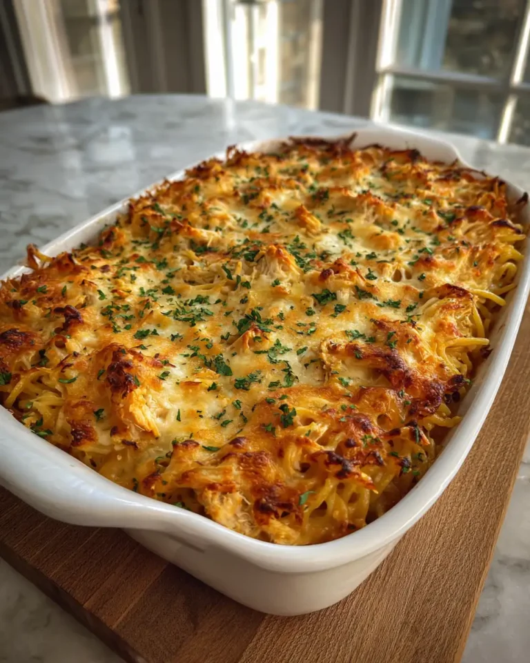 Ultimate Comfort Food Chicken Spaghetti Bake Recipe You Need to Try - Featured Image