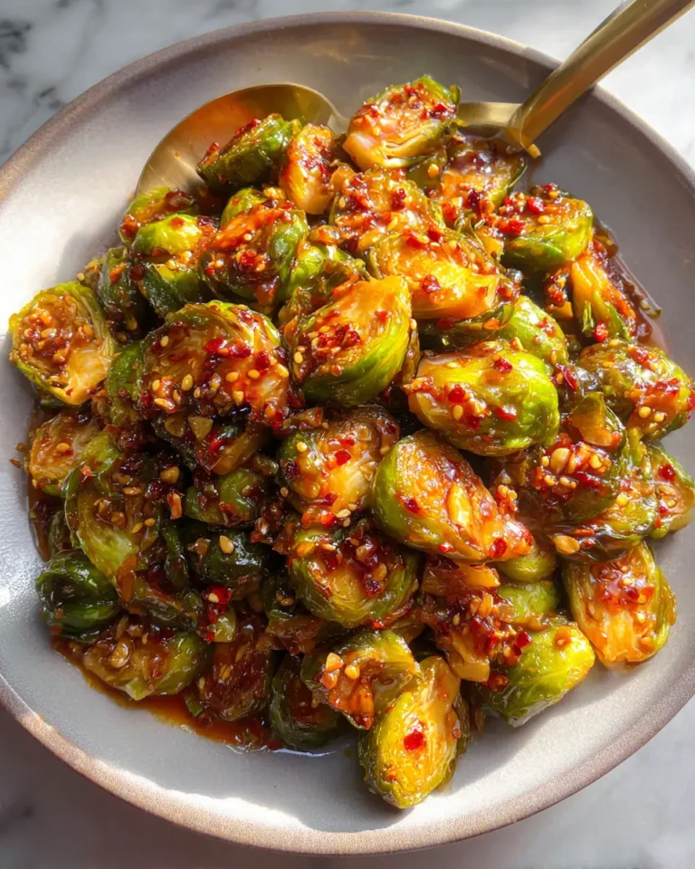 Spice Up Your Veggies with Chili Honey Brussels Sprouts - Featured Image