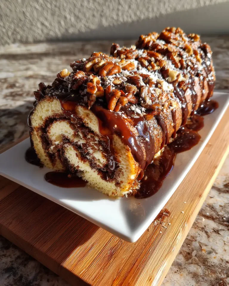 Decadent Chocolate Bourbon Pecan Swiss Roll Recipe You Have to Try - Featured Image