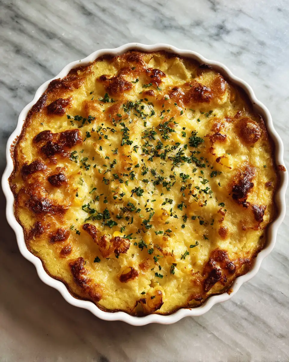 Final dish - Ultimate Comfort Food Corn Pudding Casserole Recipe You Need to Try