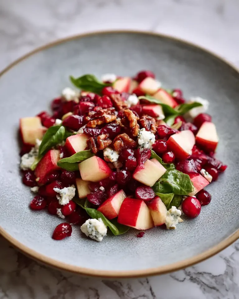 Fresh and Fruity Cranberry Apple Salad Recipe for Every Season - Featured Image