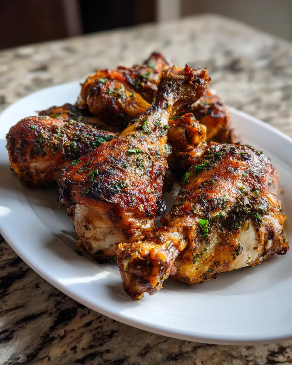 Crispy Air Fryer Turkey Legs That Will Transform Your Dinner Game 7 Final dish - Crispy Air Fryer Turkey Legs That Will Transform Your Dinner Game