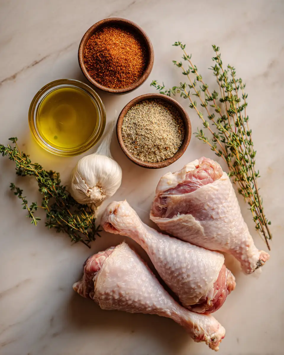Crispy Air Fryer Turkey Legs That Will Transform Your Dinner Game 5 Ingredients for Crispy Air Fryer Turkey Legs That Will Transform Your Dinner Game