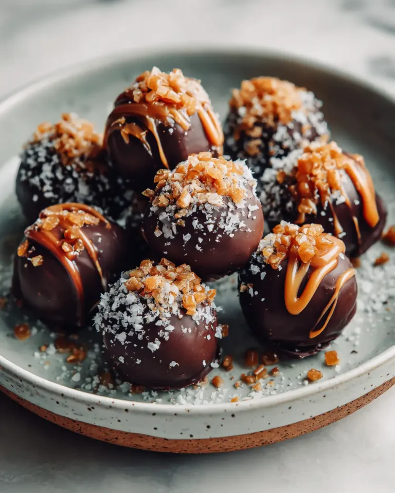 Irresistible Delicious Salted Caramel Fudge Truffles You Have to Try - Featured Image