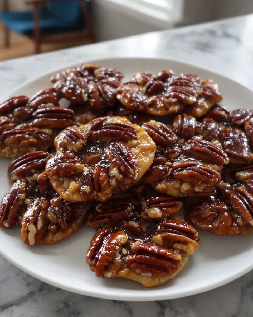 Final dish - Easy Christmas Pecan Turtles That Will Sweeten Your Holiday Season