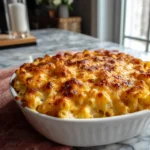 Ultimate Comfort Food Four Cheese Mac Bake Recipe - Featured Image