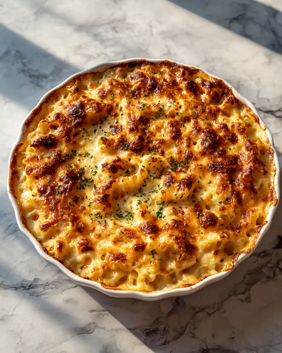 Final dish - Ultimate Comfort Food Four Cheese Mac Bake Recipe