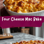 Ultimate Comfort Food Four Cheese Mac Bake Recipe