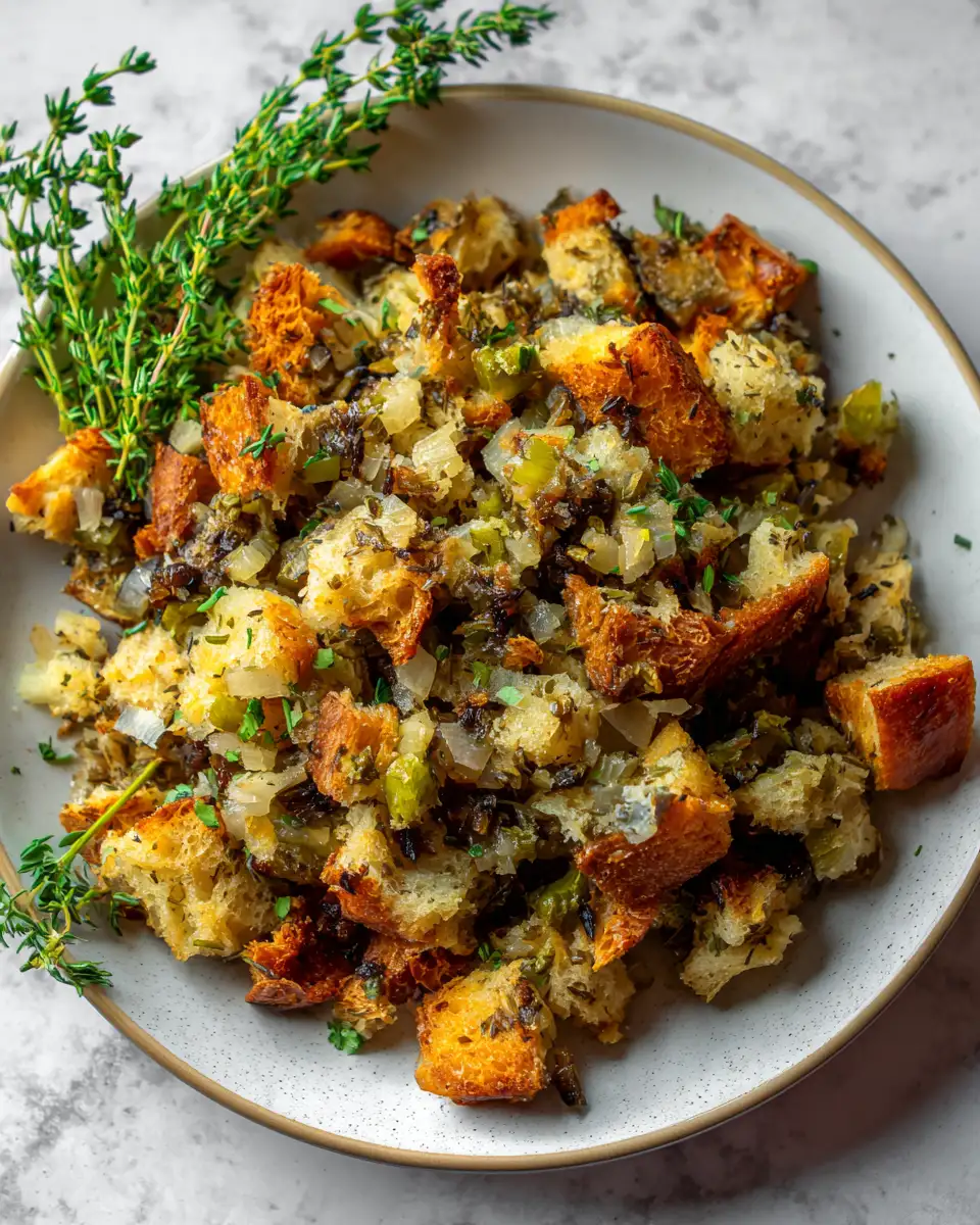 Irresistible Garlic Herb Stuffing Recipe That Steals the Show - Featured Image