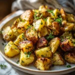 Irresistible Greek Lemon and Garlic Roasted Potatoes You Need to Try - Featured Image