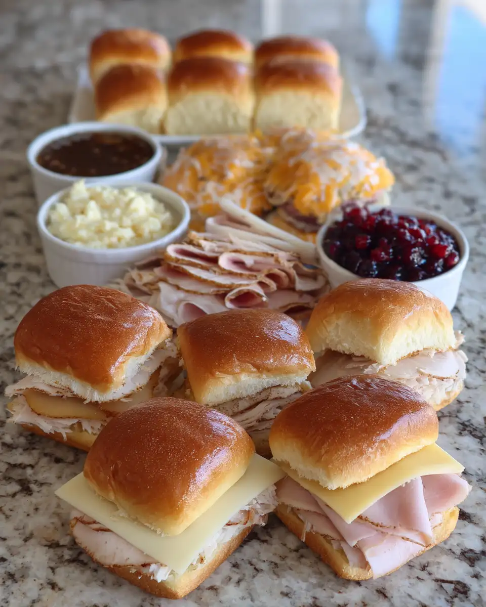 Ingredients for Irresistible Hawaiian Roll Turkey Sliders That Will Steal the Show